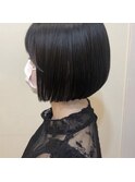 黒髪ボブ/ミニボブ/コンパクトボブ