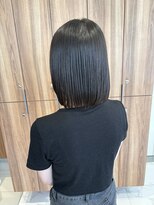 ガリカ 博多(Gallica) <ゲスト>縮毛矯正で艶っとボブレイヤー