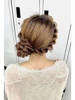 スタイル 横浜(STYLE)&nbsp;結婚式お呼ばれヘアセット／編みおろし/横浜駅