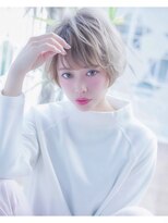 フィルム(FILM)&nbsp;【FILM村田智寛】ホワイトベージュ×エアリーマッシュショート