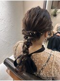 お呼ばれヘアアレンジ