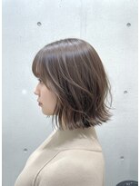 ブロッサム 東久留米店(Blossom)&nbsp;似合わせ小顔くびれボブスタイル×グレージュカラー