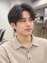 メンズルーパ 三宮 元町(Men's LOOPA)&nbsp;大人ニュアンスセンターパート/メンズ/神戸/三宮