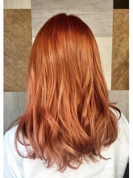 ヘアーデザイン リマ(Hair Design Lima) 『Lima』外国人風アプリコットオレンジ