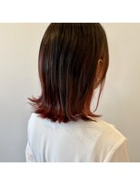 ヘアーサロンフラン(Fran)&nbsp;インナーカラー♪   フューシャピンク♪♪