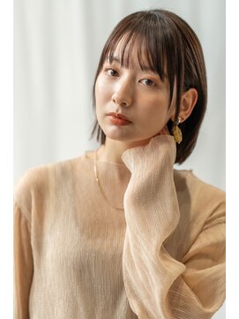 ハバナ 天神(HAVANA) 大人可愛い☆前下がりショートボブ×グレージュ