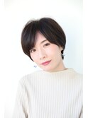 30,40代にオススメの大人の丸みショート