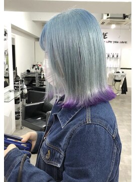 ローグ(LOGUE) 【LOGUE】外国人風ブルーパープル