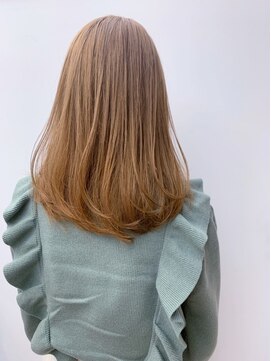 ナンバー エアロ 横浜(N° +aero) 大人かわいいエギョモリ ミルクティーブラウン ひし形シルエット