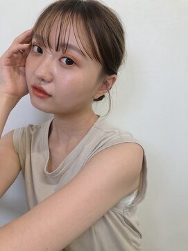 ガーランドウメダ(Garland umeda) オリーブブラウン アディクシーカラー @_wadama_