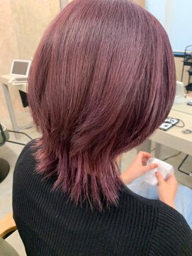 グレープバイン(GRAPEVINES) ダブルカラー／スモーキーピンクラベンダー