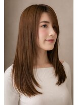 モッズヘア 上尾西口店(mod's hair)&nbsp;大人かわいいアシンメトリーエアストレート305Z上尾10代20代30代