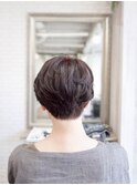くせ毛さんにおすすめ　小顔×ショートヘア　ミセス　40代50代60