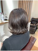 お手入れ簡単外ハネスタイル