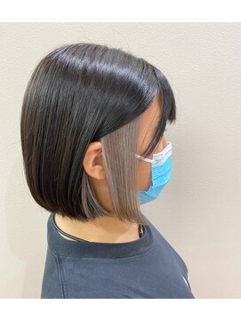 フロート 小阪店(float) インナーカラー ヌナボブ チャンモリ ボブルフ