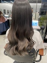 ラックスビー エルモ 三田店(LUXBE ELMO) 艶髪グラデーションカラー/グレージュ