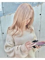 ジーナ 難波(Zina)&nbsp;髪質改善＊ハイトーンホワイトベージュ＊美髪【Zina 難波】