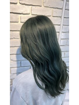 アジールヘア 池袋東口店(agir hair) オリーブカラー20代30代ハイトーン