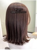ミディアムストレート