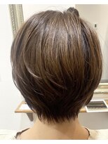 フリージア(freesia)&nbsp;30代40代50代/ブリーチ無しカラー／ハンサムショート