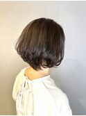 20代30代40代大人可愛いデジタルパーマナチュラルくせ毛風