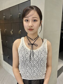 ヌープヘアーアイス(NUUP.hair ici) ★結婚式パーティーリボンセットシニヨン