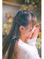 イングローブ ベイシア大原店(Ingrove) バレエコア風ヘアアレンジ