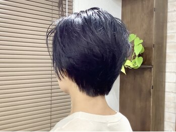 ヘアメイクスタジオ ココ(hair make studio coco)の写真/頭皮に優しい、天然由来の高品質のオーガニックカラー剤を使用♪グレイカラーならhair make cocoへ☆