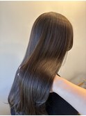 オリーブカラー/韓国/レイヤーカット/髪質改善