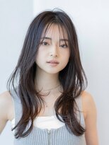 ハバナ 天神(HAVANA) 20代30代大人かわいい小顔くびれレイヤーカット黒髪前髪韓国風