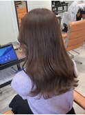 ブラウンベージュ/抜け感カラー
