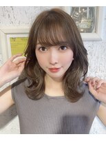 ロンドジェネルーズ 柏(Lond generous)&nbsp;メルティカラー似合わせカットウェーブミディアム縮毛矯正