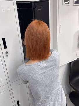 ペレ 渋谷(PELE) イメチェン/ホワイトブロンド/外ハネボブ/美髪/渋谷