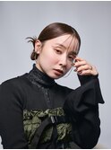 モード×抜け感のニュアンスアレンジ