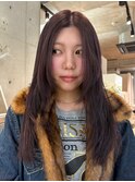 ラベンダーブラウン×レイヤー