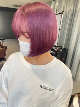 キング 枚方店(K!ng) 縮毛矯正髪質改善ハイライトレイヤーカット枚方美容室エクステ