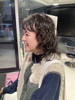 バイブス バイ ケンジ(vibes by KENJE)&nbsp;ウルフカット　パーマ