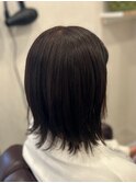 ナチュラル外ハネミディアムボブ^ ^
