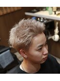 メンズスパイキーショート