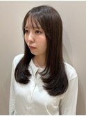 *ふんわりまとまるレイヤーカット*