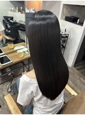 梅雨対策/髪質改善美髪縮毛矯正/似合わせカット絹髪ストレート