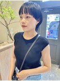 20代30代40代大人美人小顔ブリーチなしレイヤーマッシュカット