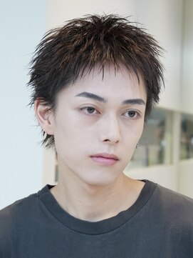 フィフス(fifth) 原宿短髪スパイキーショートツイストスパイラルパーマ黒髪30代