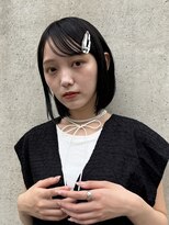 メゾンアクア 表参道(Maison ACQUA)&nbsp;◎ミニボブ縮毛矯正髪質改善ストレート顔まわりレイヤーカット