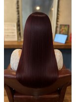 スローネ(THRONE)&nbsp;艶カラー／髪質改善／新宿／20代30代40代