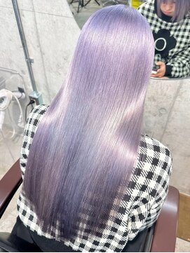 リル ラウム 原宿(LiL Raum) ラベンダーカラー♪シルバーに落ちる