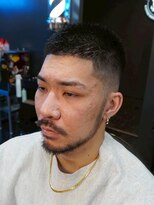 キングスマン トーキョー 国分寺(KINGSMAN TOKYO) ベリーショートフェードスタイル