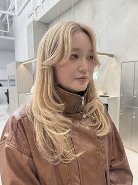 海外風ワンカールレイヤー／顔周りレイヤー