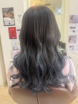 レイヤー×グレージュハイライト