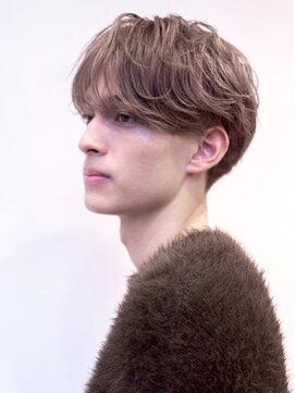 オースティン 登戸向ケ丘遊園(AUSTIN) 髪質改善/デザインカラー/レイヤーカット/オリーブベージュ